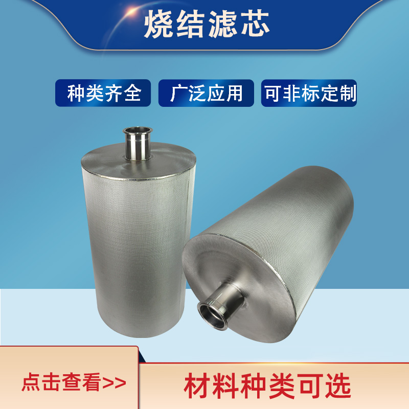廠家按需供應(yīng)不銹鋼濾芯 不銹鋼燒結(jié)濾芯濾網(wǎng) 管道粉塵干燥濾芯