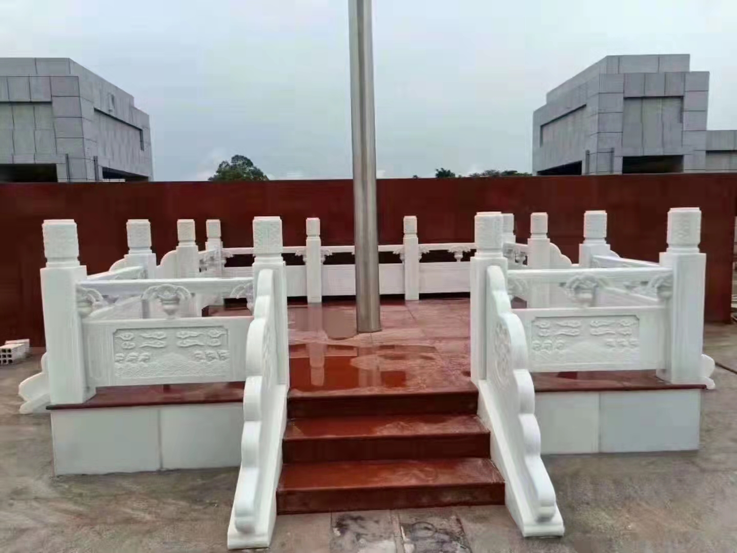 旗桿臺圖片/旗桿臺樣板圖 (3)