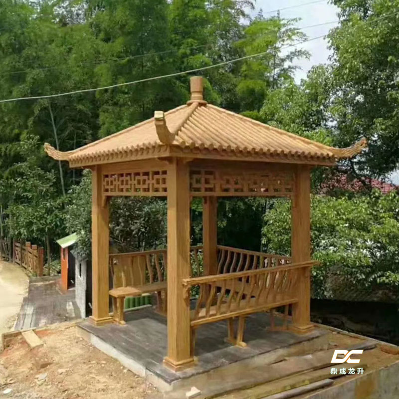 水泥仿木圖片/水泥仿木樣板圖 (3)
