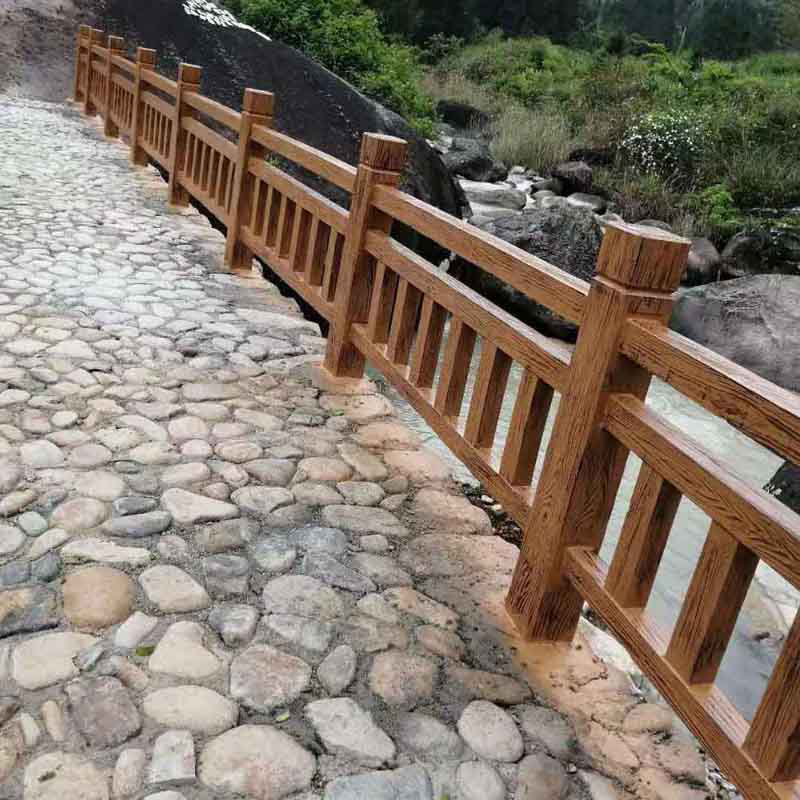 水泥仿木護(hù)欄3-6款式產(chǎn)品圖片