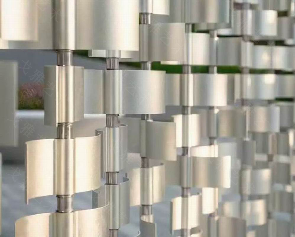 旋轉(zhuǎn)金屬景墻圖片/旋轉(zhuǎn)金屬景墻樣板圖 (3)