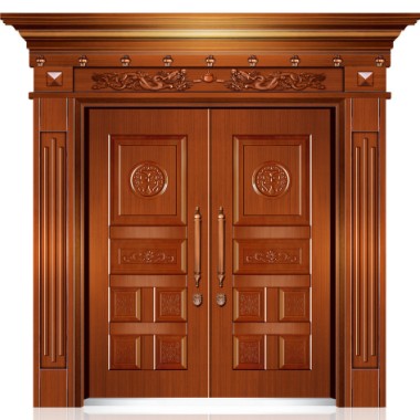 仿銅門圖片/仿銅門樣板圖 (4)