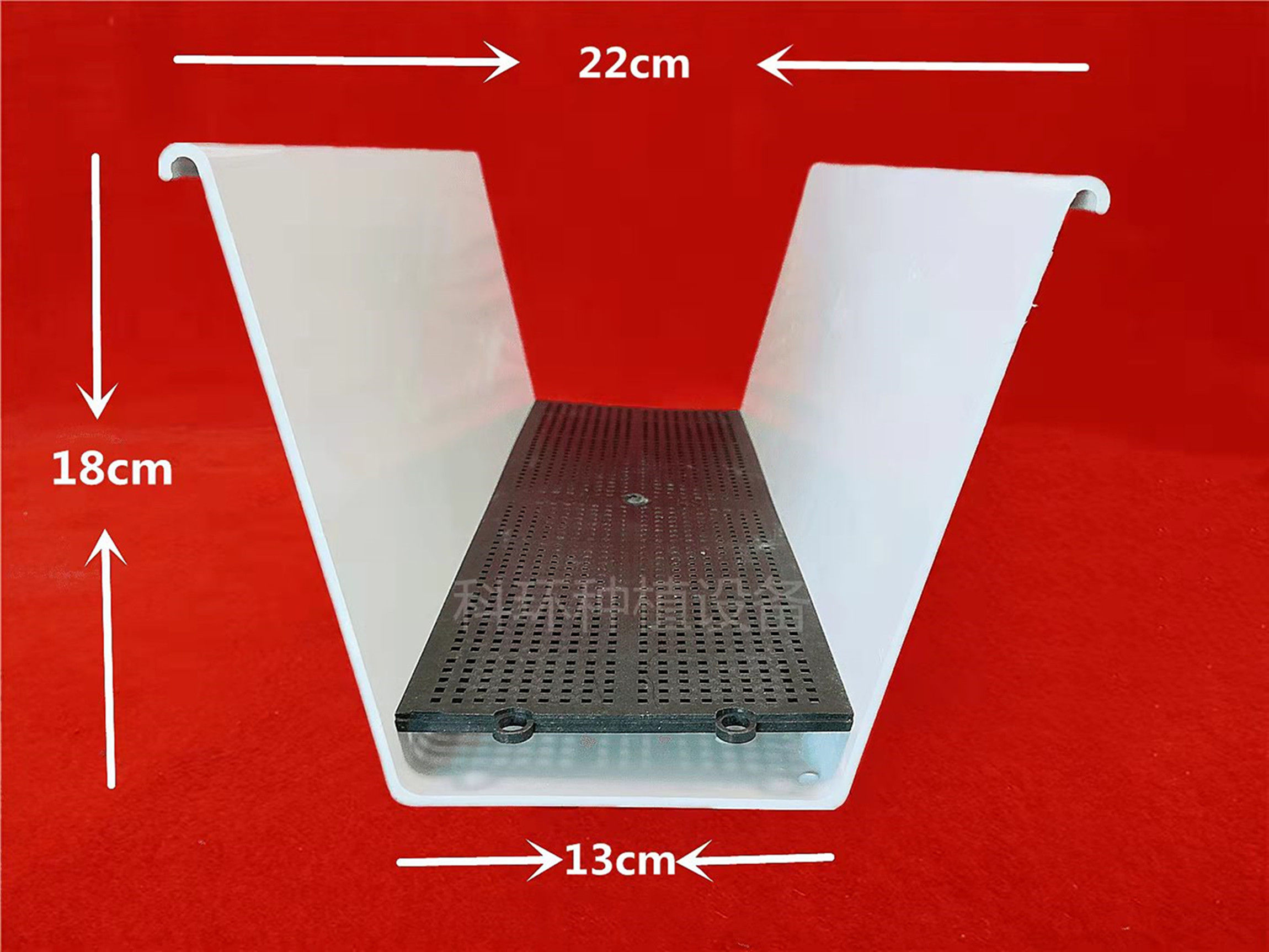 无土栽培PVC种植槽草莓立体栽培  PVC草莓立体栽培槽
