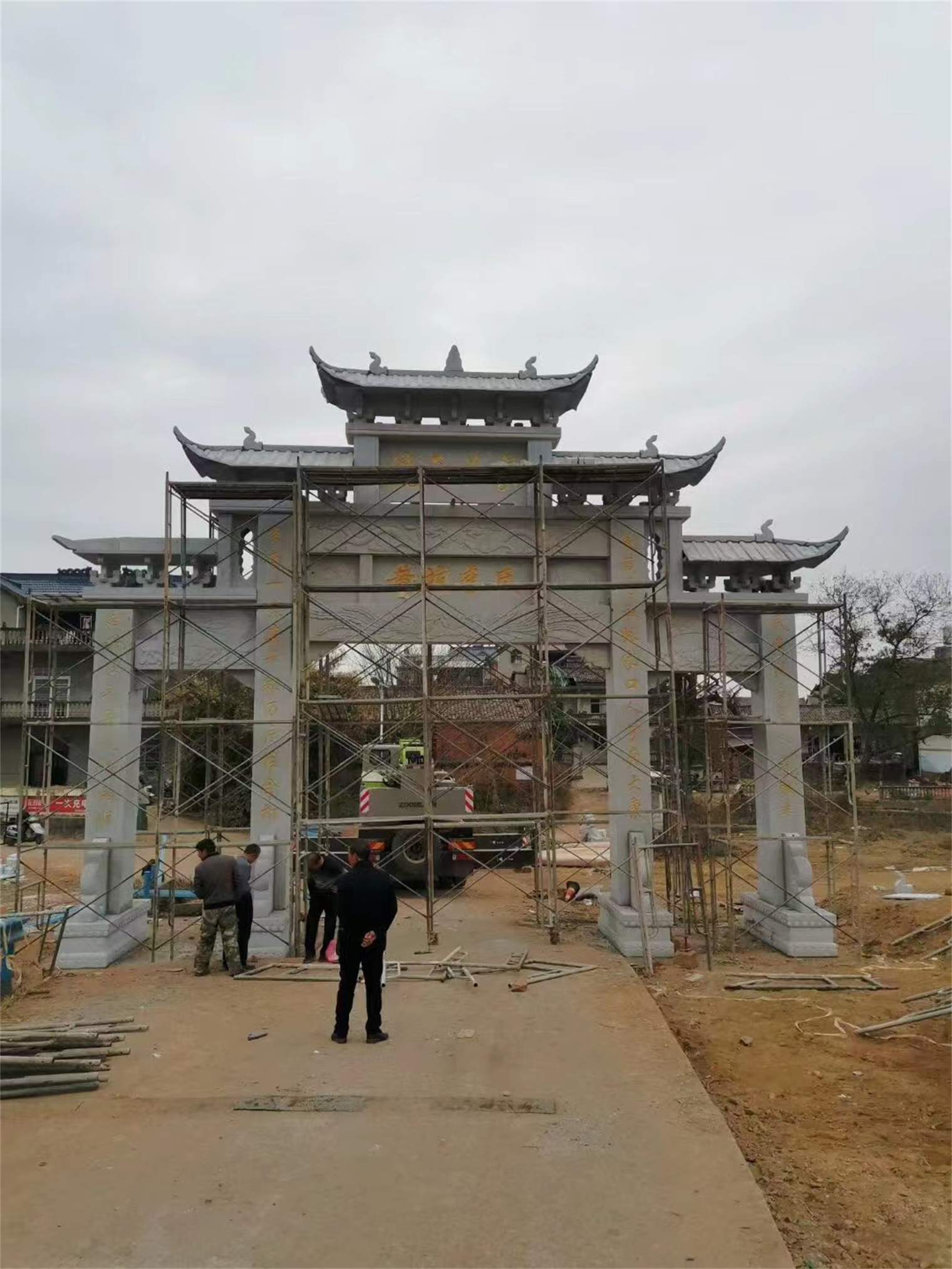 石雕牌樓價格  石雕牌樓加工廠