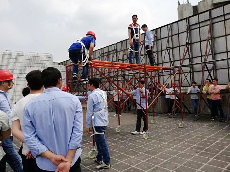 佛山高处作业证哪家学校报名价格低？【佛山市安丰技能培训学校】 高处技能培训基地