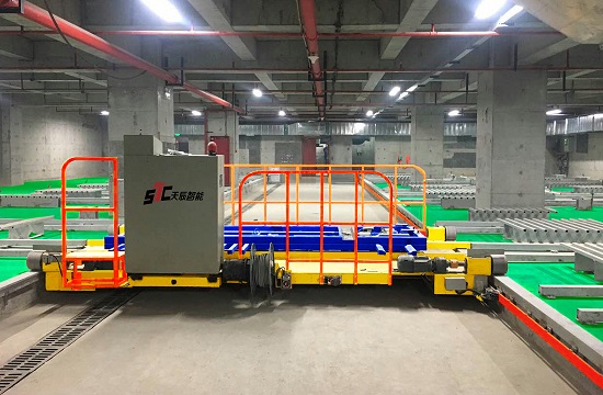 梳齒式平面移動(dòng)類智能車(chē)庫(kù)圖片/梳齒式平面移動(dòng)類智能車(chē)庫(kù)樣板圖 (1)