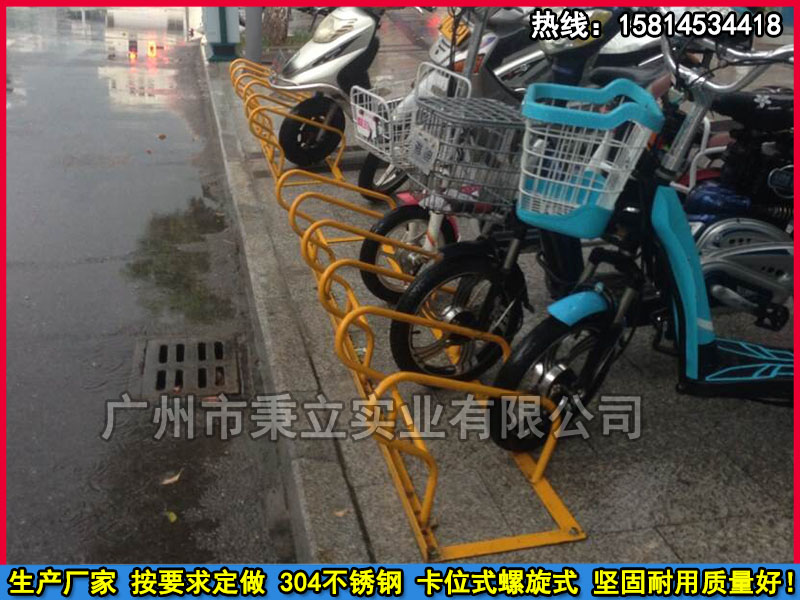 不銹鋼自行車架圖片/不銹鋼自行車架樣板圖 (3)