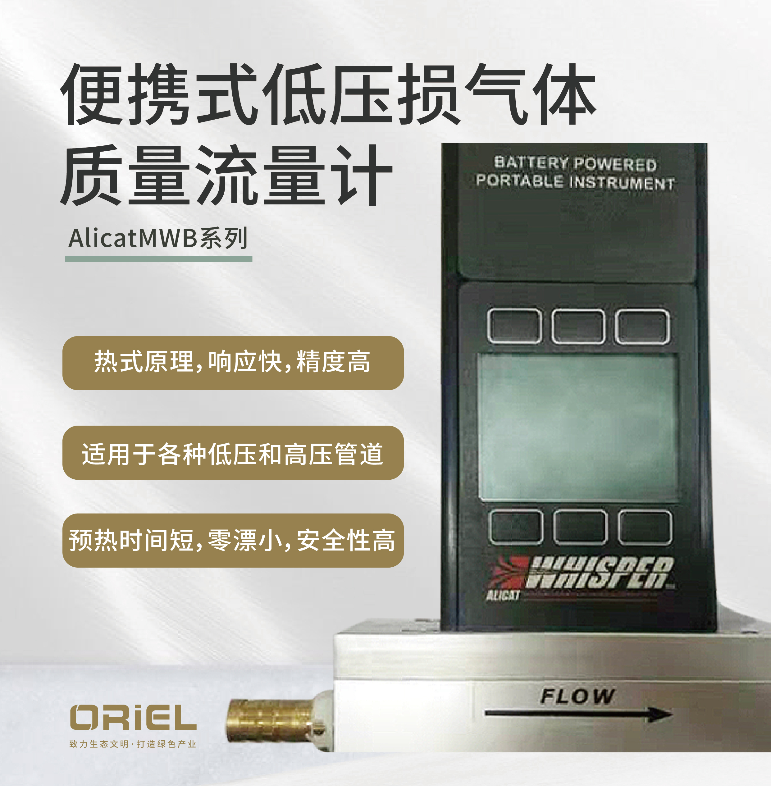 低壓損氣體質(zhì)量流量計圖片