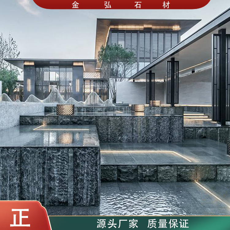 夜里雪水景石 夜里雪花崗巖 夜里雪 酒店別墅會(huì)所鋪裝石材 夜里雪石材