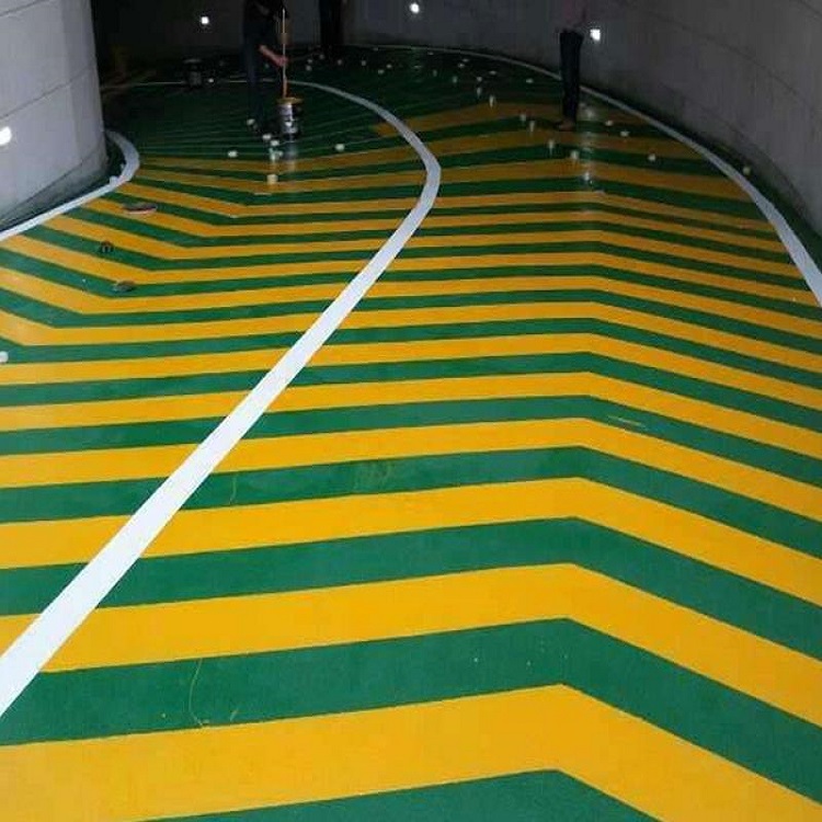 供應停車場防滑坡道地坪 地下車庫環(huán)氧地坪施工工程