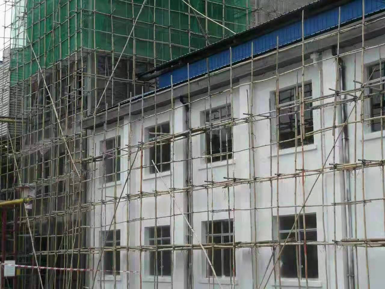 广西搭设竹外架，竹外架搭建公司，竹外架搭设报价热线图片