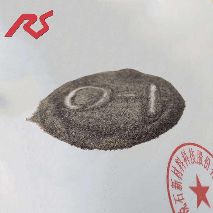 河南銳石棕剛玉段砂0-1mm