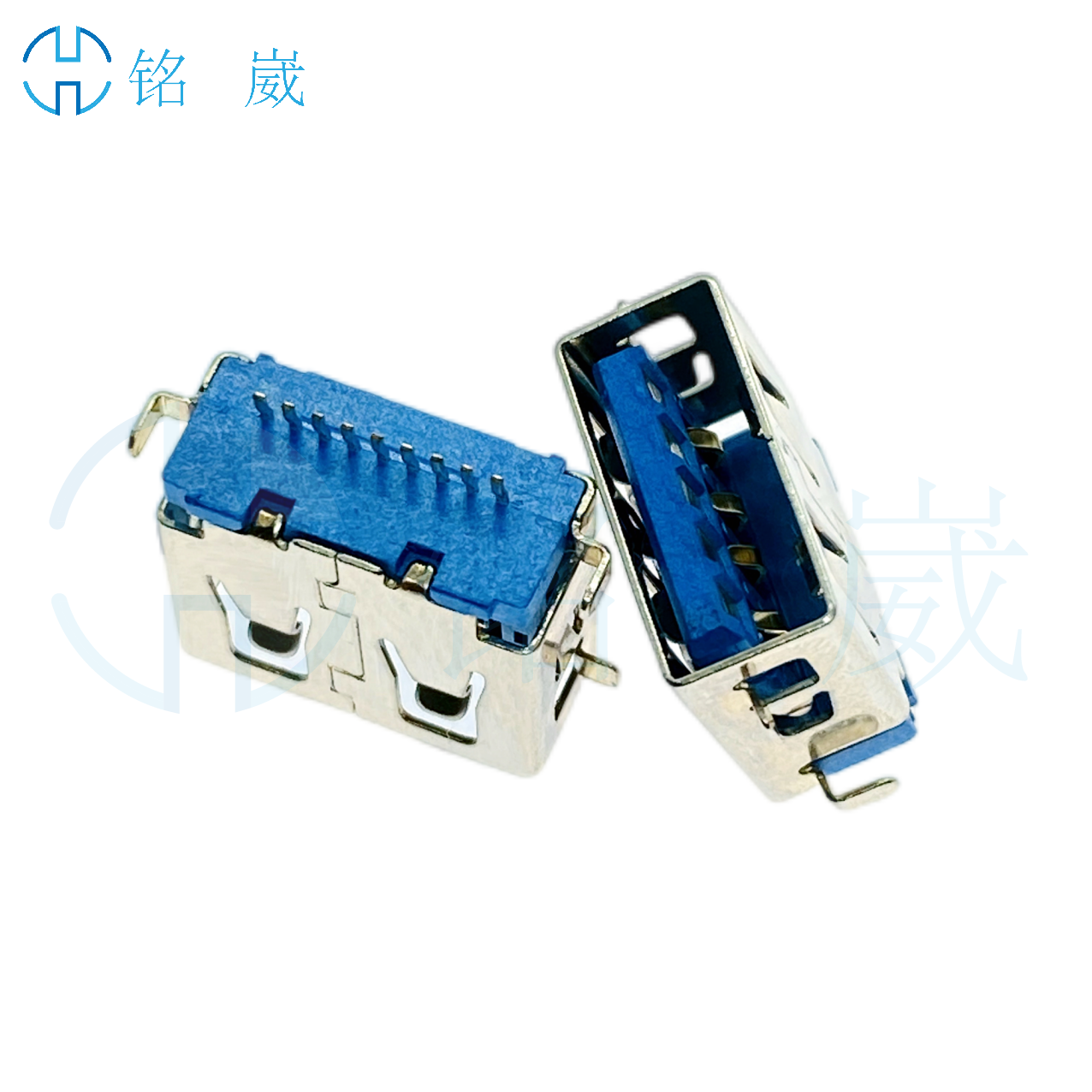 9PinUSB3.0前贴后插A母图片