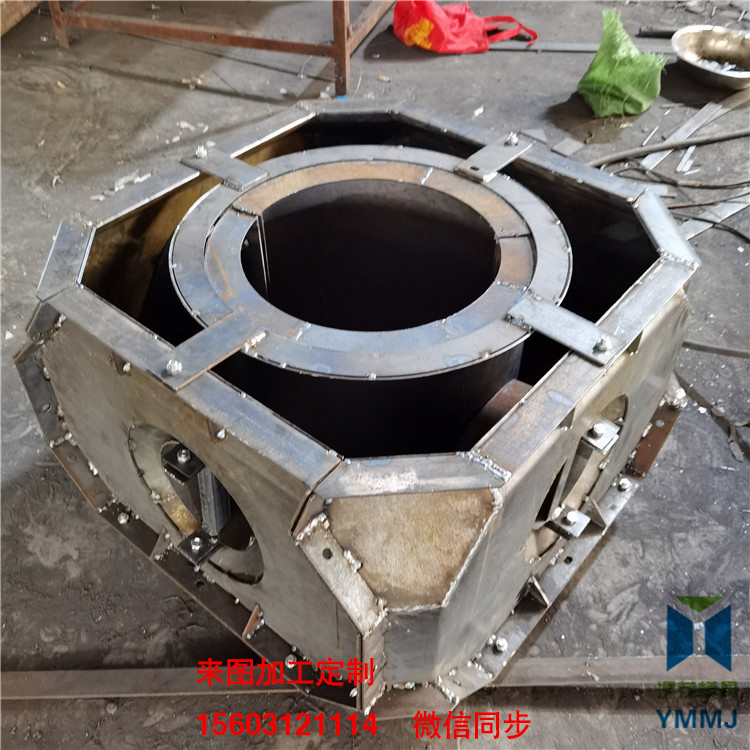 防浪緩沖石模具廠家 來圖生產(chǎn) 中空中孔防浪塊模具防浪樁模具避浪石模具