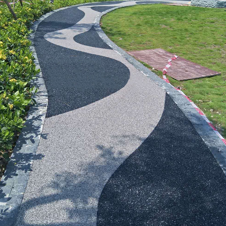 透水混凝土路面圖片/透水混凝土路面樣板圖 (3)