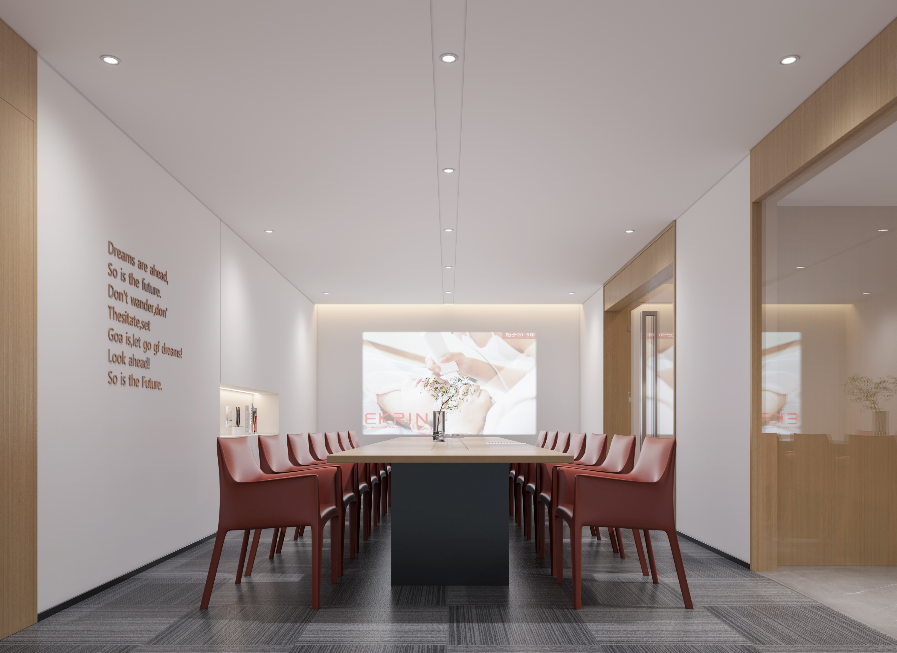 大連美容院設計美容店設計