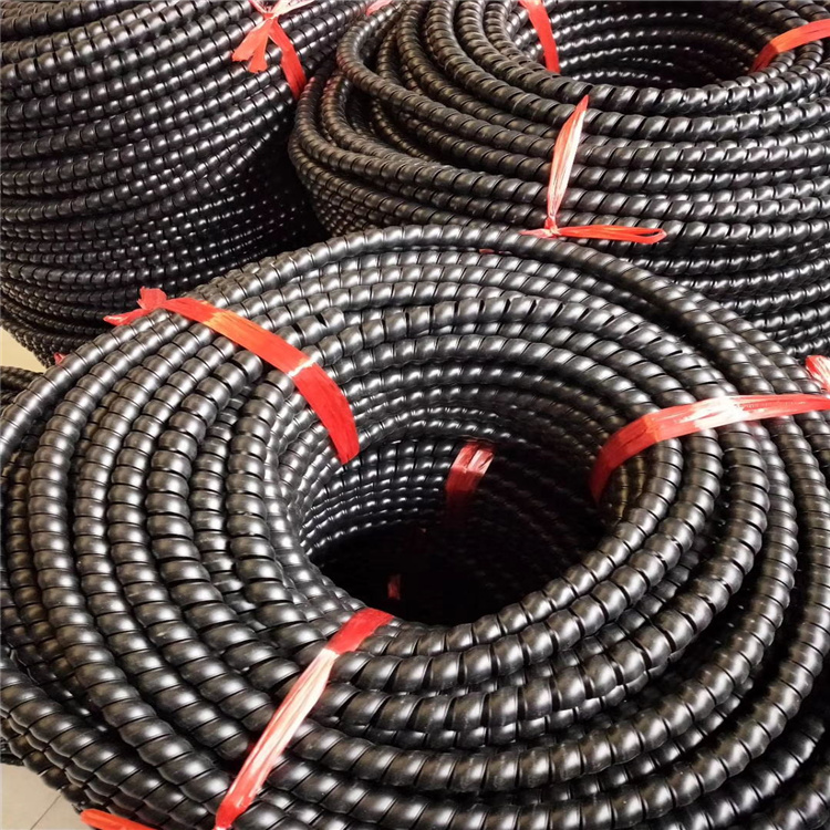 高壓軟管保護(hù)套廠家 螺旋纏繞管 礦用阻燃護(hù)套 螺旋纏繞管