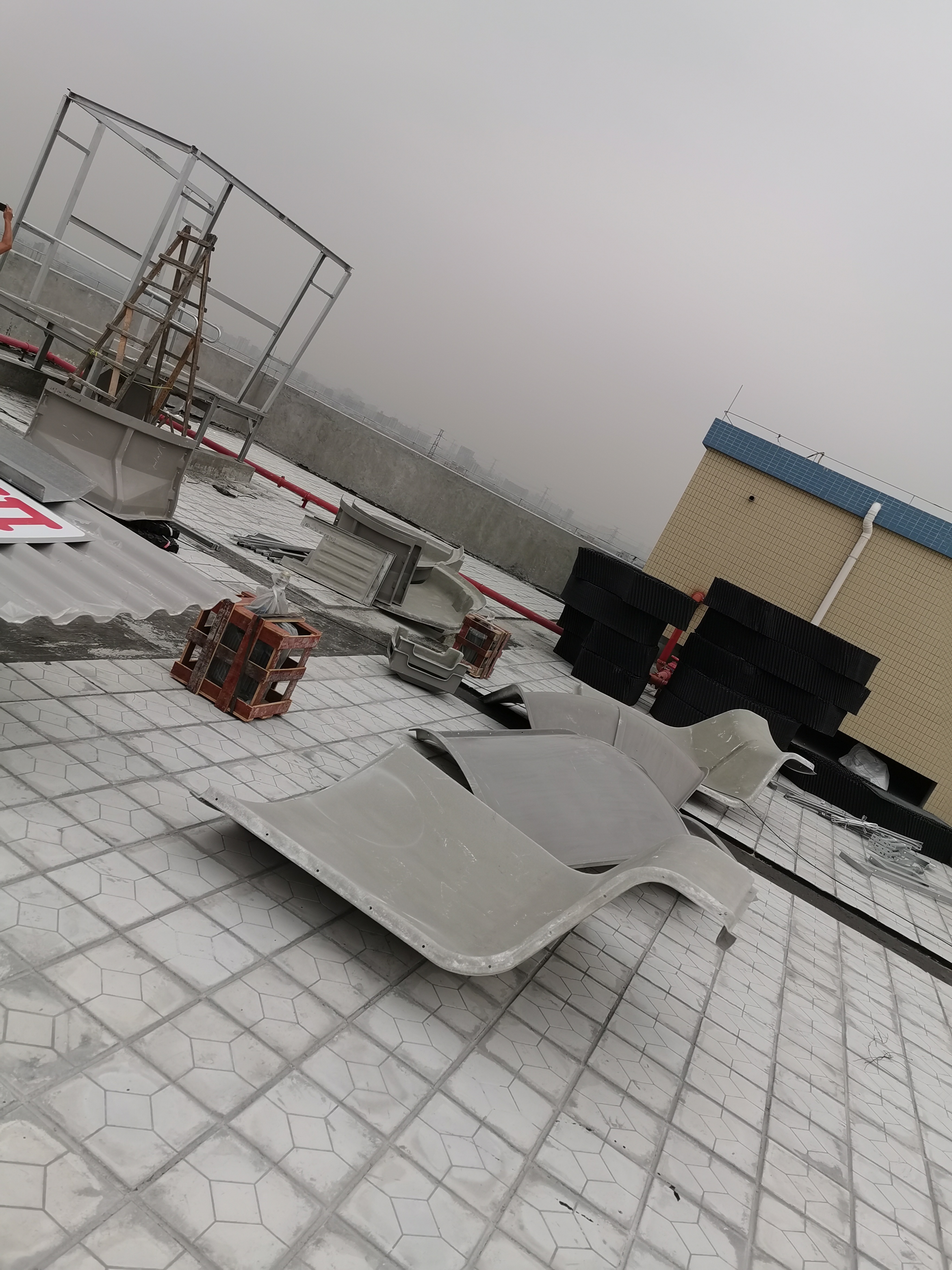 冷卻塔安裝圖片/冷卻塔安裝樣板圖 (2)