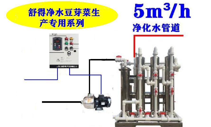 豆芽菜培育井水河水過濾器凈水機使用凈化水無菌水培育豆芽菜好吃又衛(wèi)生