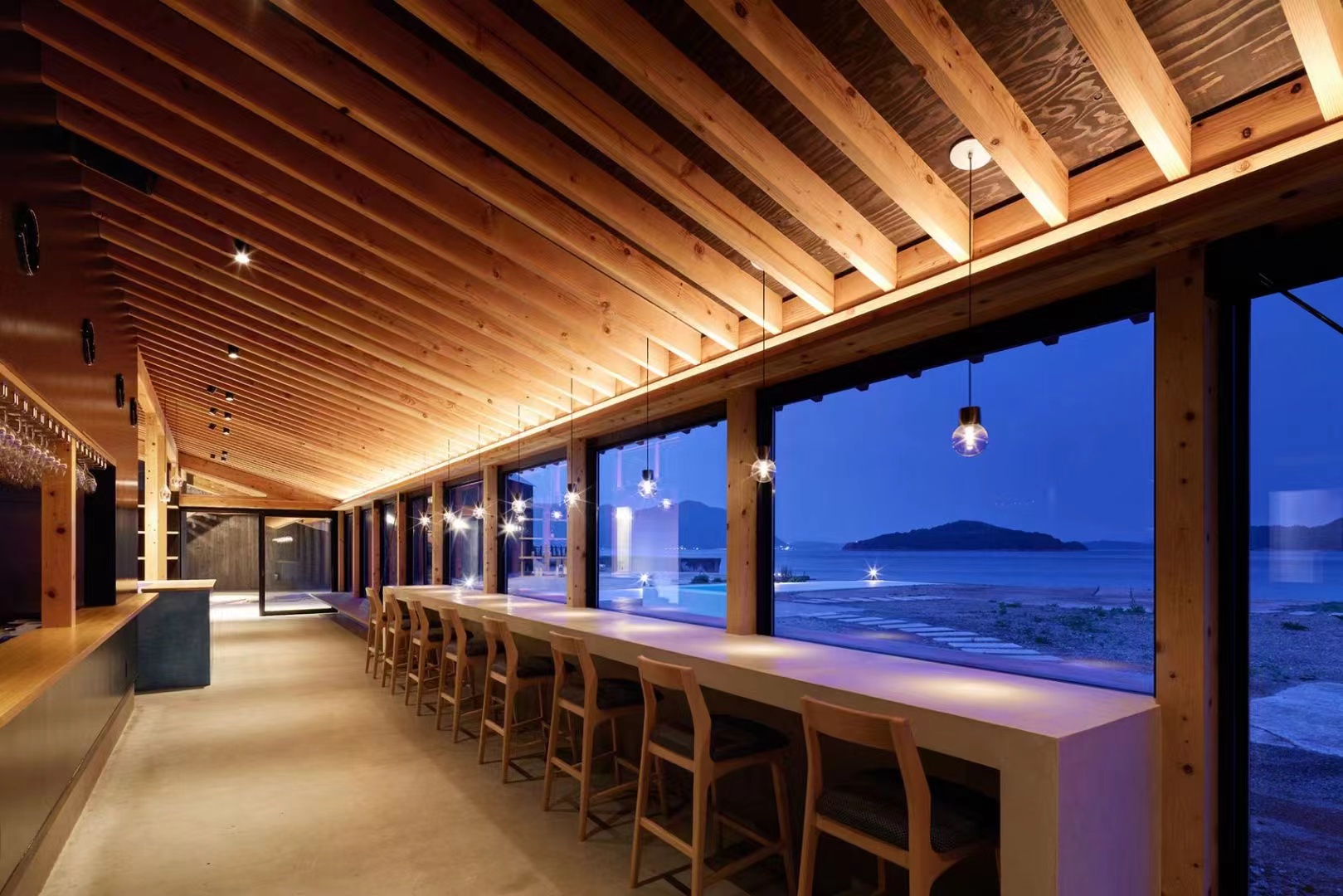 鹽城膠合木海景餐廳圖片/鹽城膠合木海景餐廳樣板圖 (3)