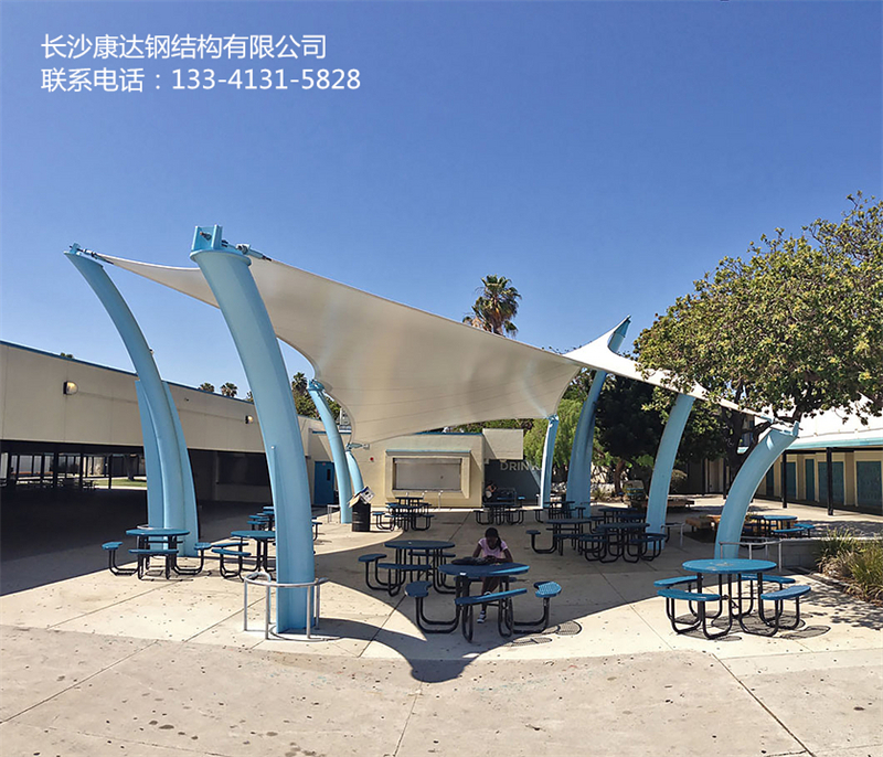 祁陽膜結(jié)構(gòu)景觀，停車棚廠家圖片/祁陽膜結(jié)構(gòu)景觀，停車棚廠家樣板圖 (1)
