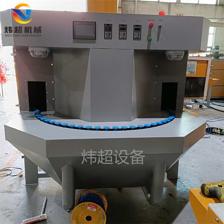 多工位連續(xù)式自動(dòng)噴砂機(jī)圖片/多工位連續(xù)式自動(dòng)噴砂機(jī)樣板圖 (1)