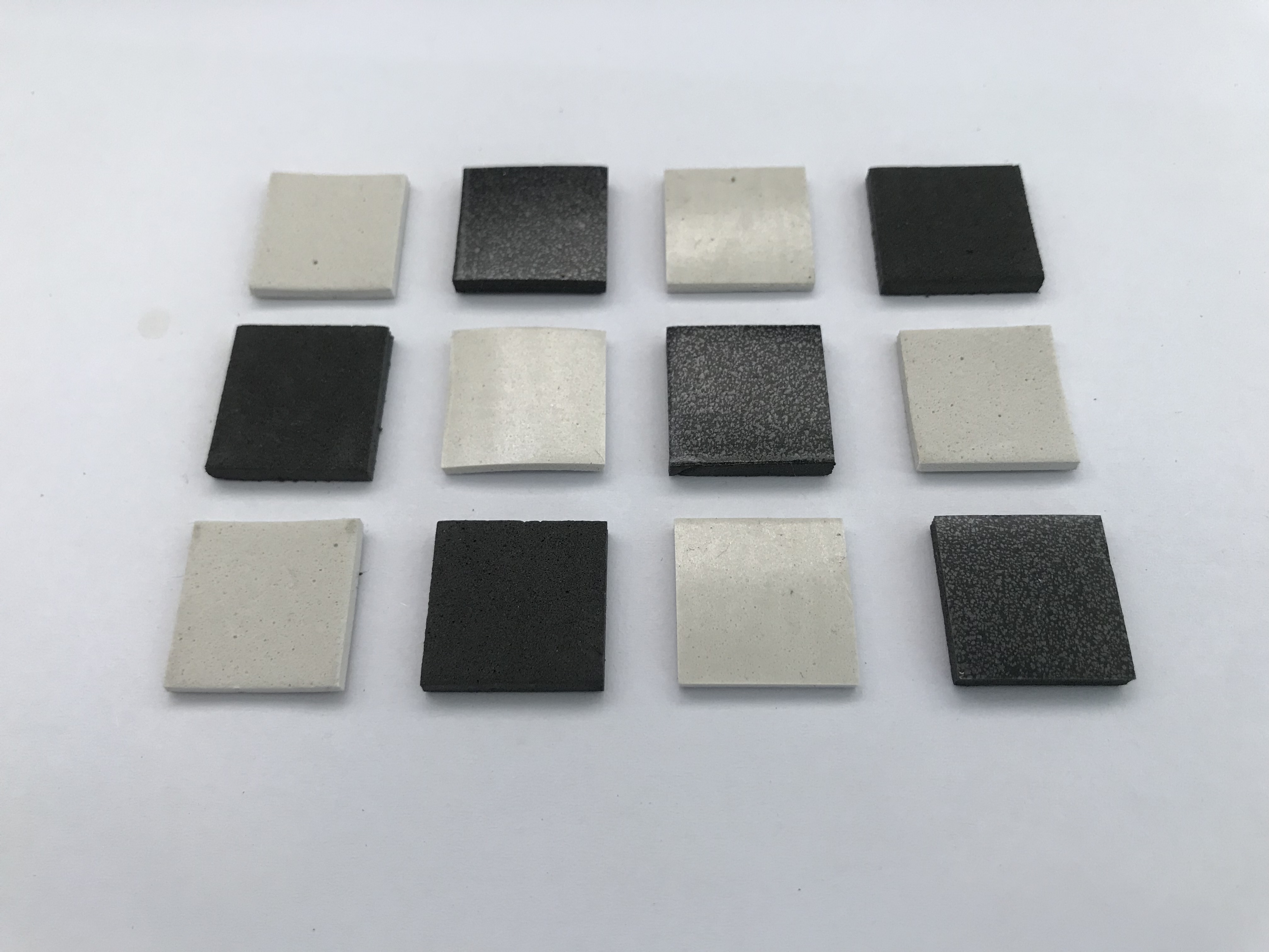 玻璃軟木墊片 高密度EVA墊塊玻璃背膠橡膠墊片