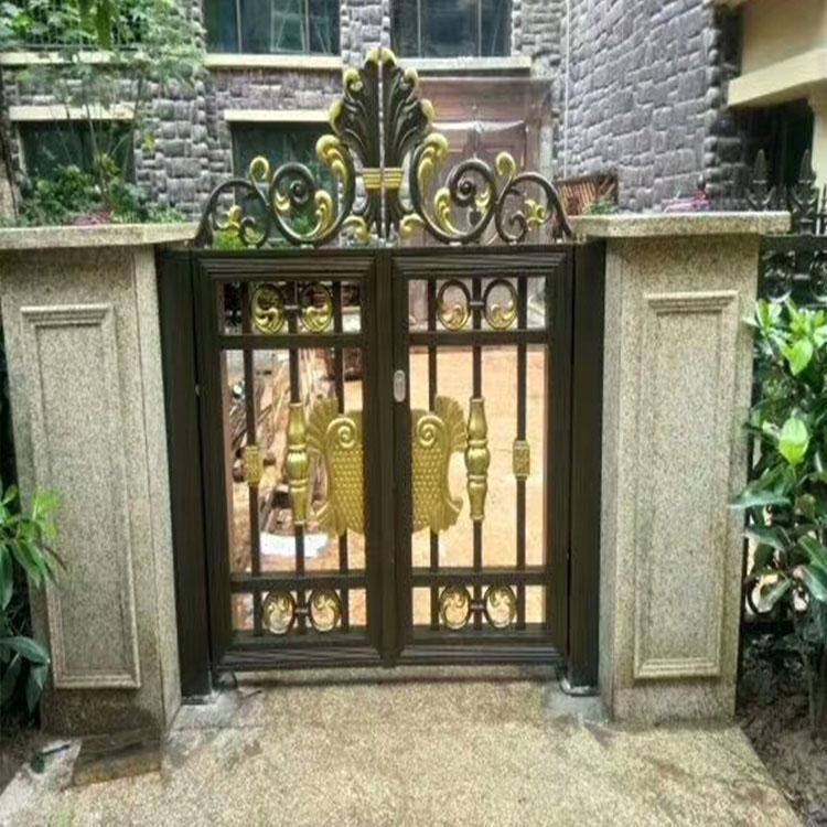 歐式鐵藝門圖片/歐式鐵藝門樣板圖 (2)