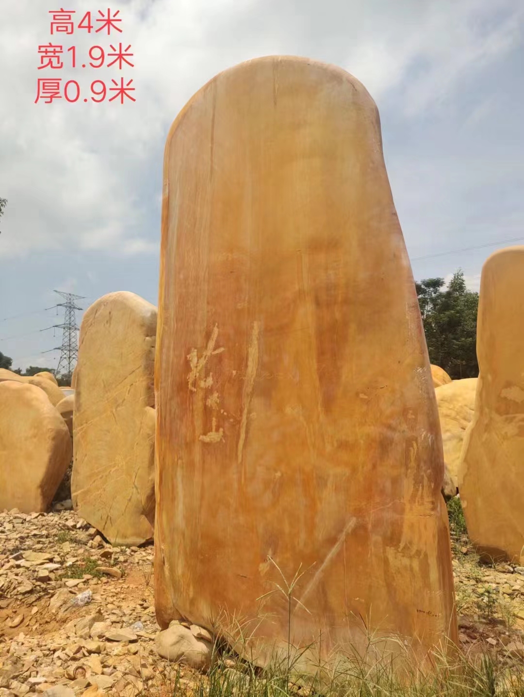 天然黃皮石圖片/天然黃皮石樣板圖 (2)