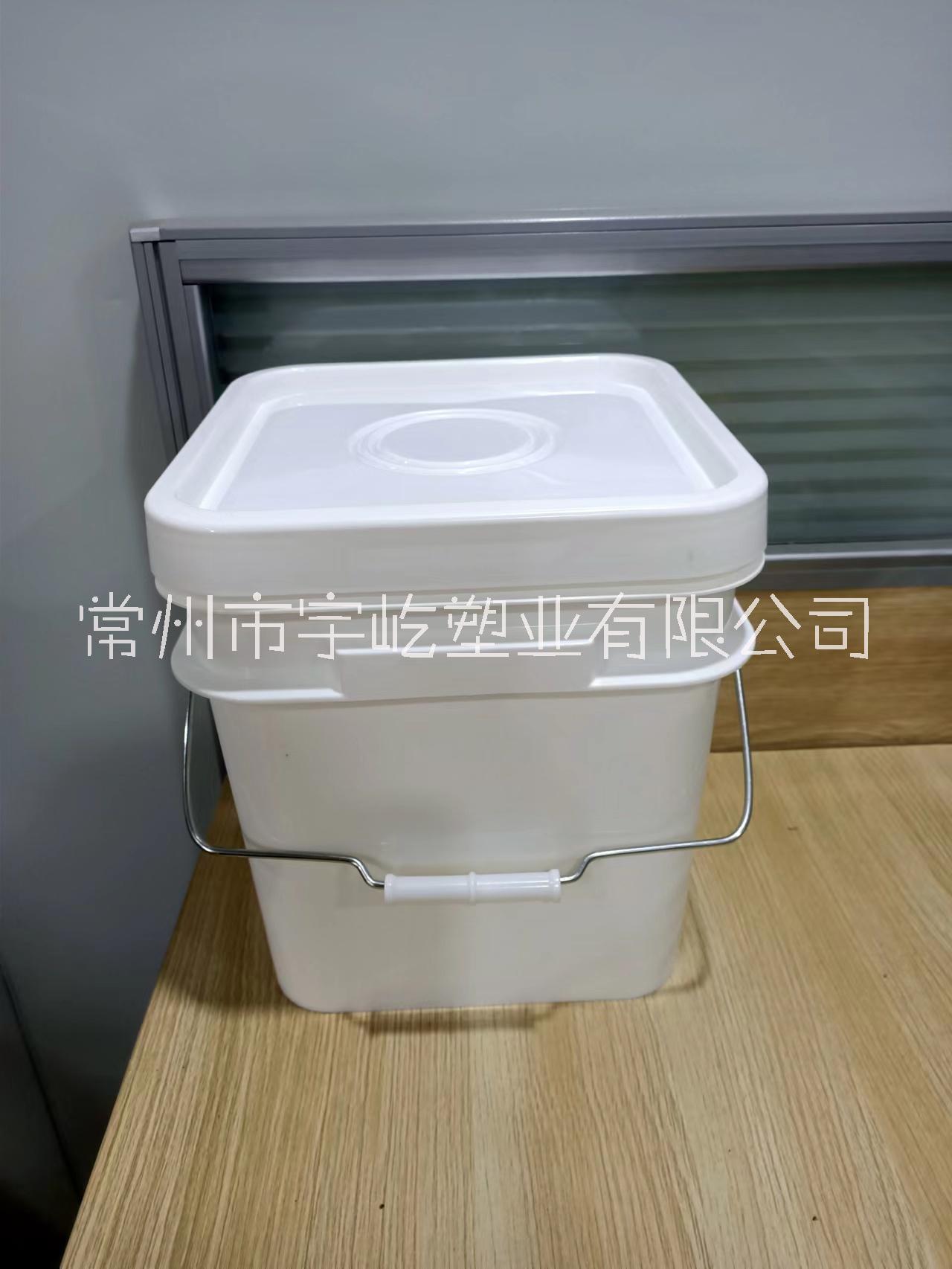 塑料方桶 宠物饮料桶 猫砂桶图片