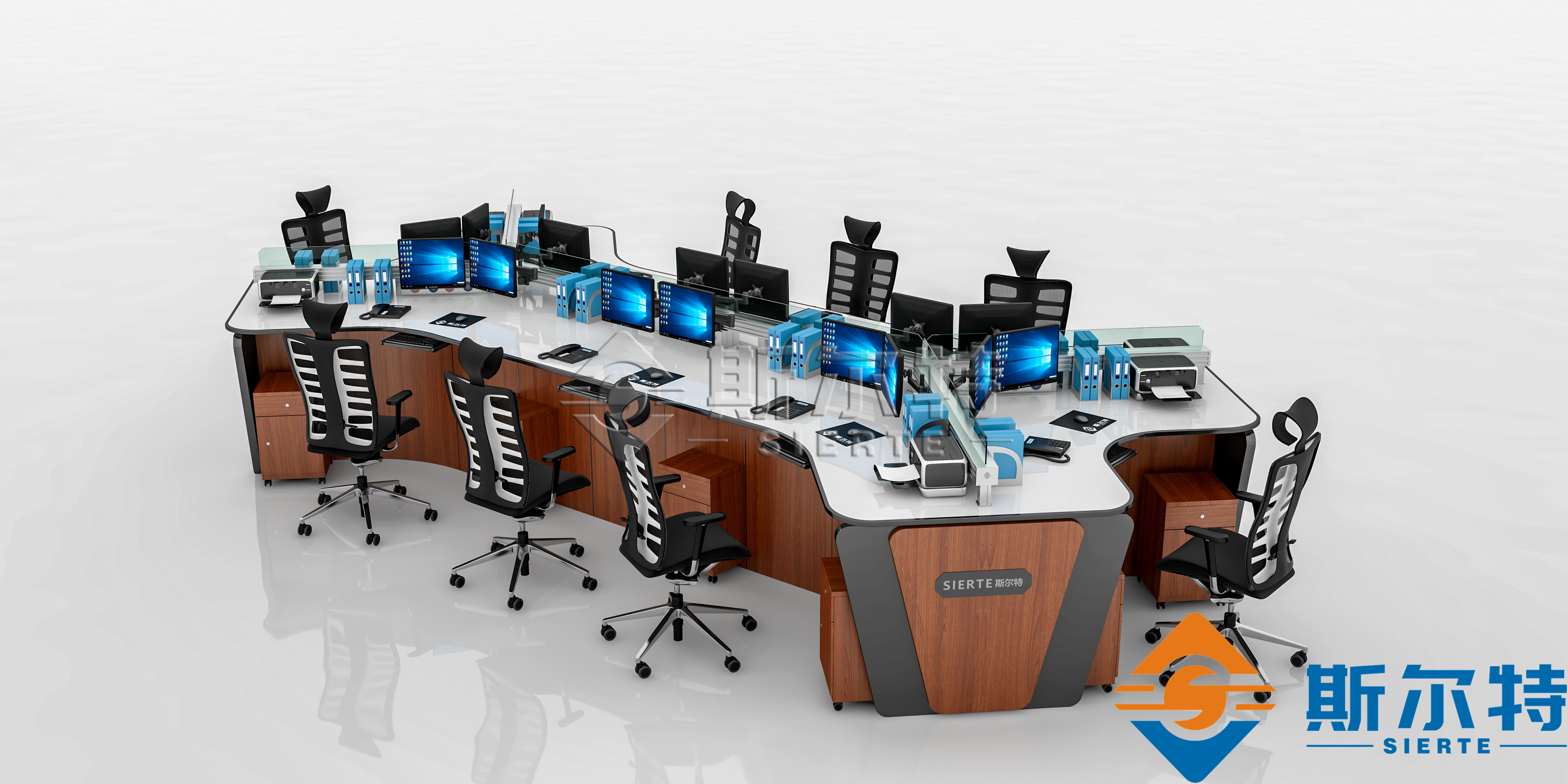 斯?fàn)柼乜刂婆_(tái)廠家，控制臺(tái)操作臺(tái)圖片