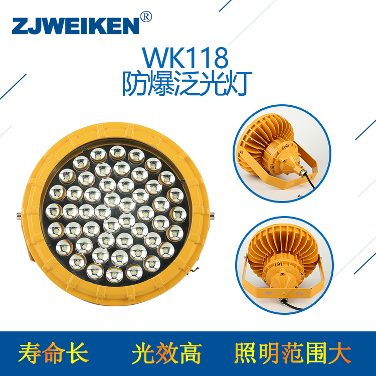 威肯 WK118-D 30W手提式LED防爆投光燈