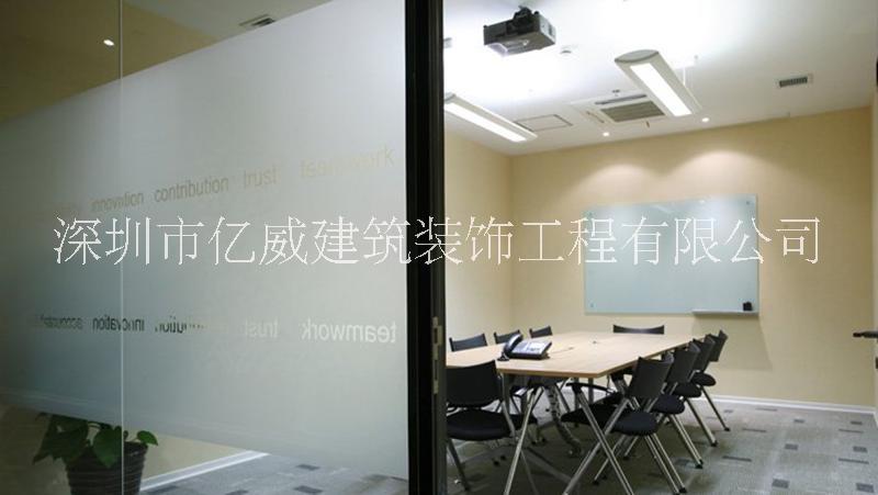 松崗辦公室翻新 燕川玻璃隔墻裝修圖片/松崗辦公室翻新 燕川玻璃隔墻裝修樣板圖 (2)