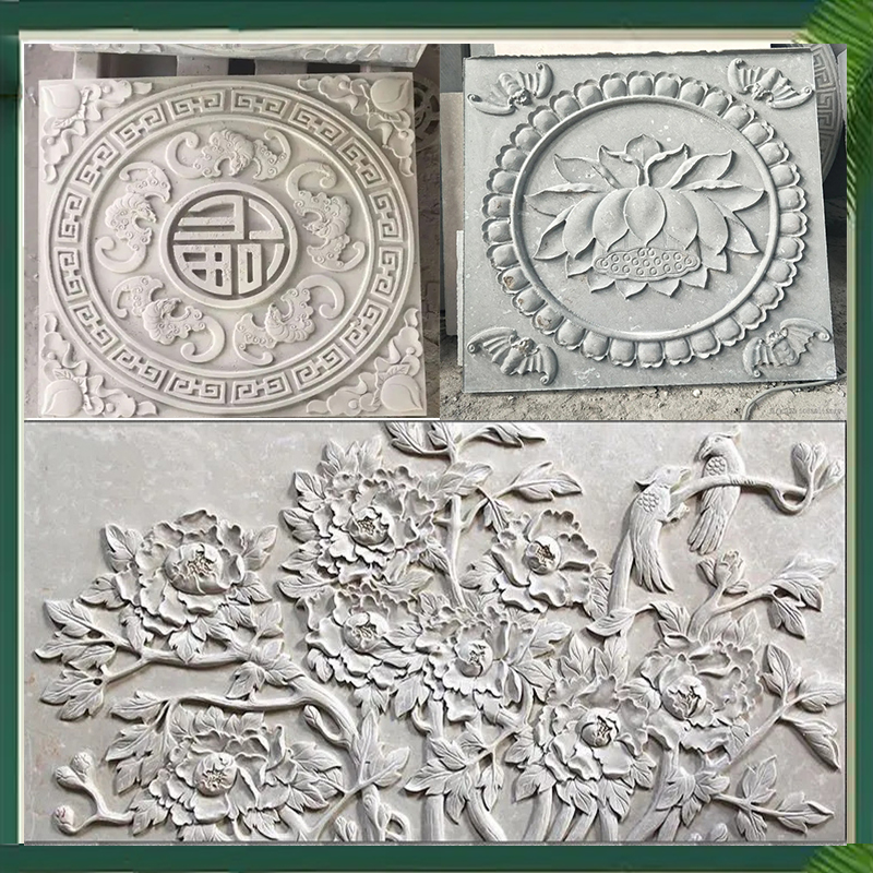 中式石雕浮雕圖片/中式石雕浮雕樣板圖 (4)