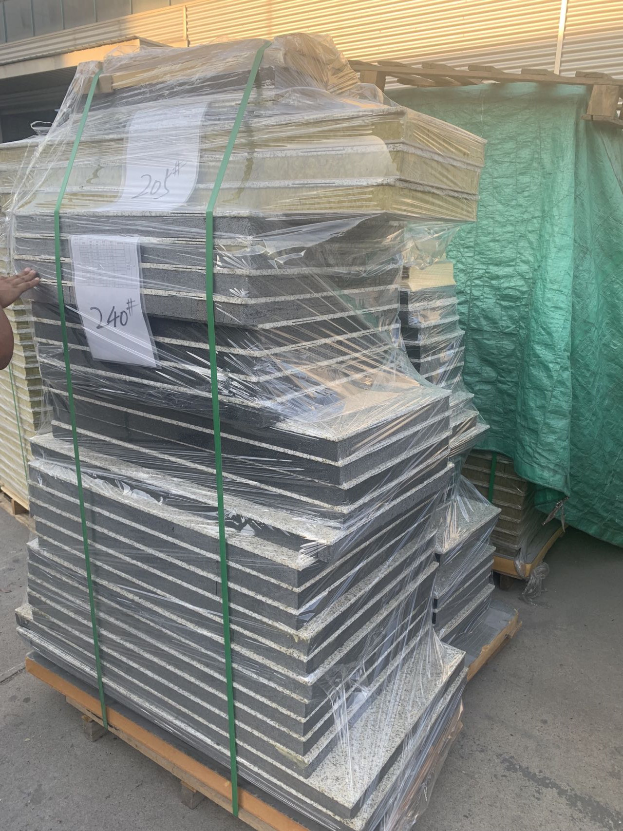 巖棉復(fù)合板圖片/巖棉復(fù)合板樣板圖 (2)