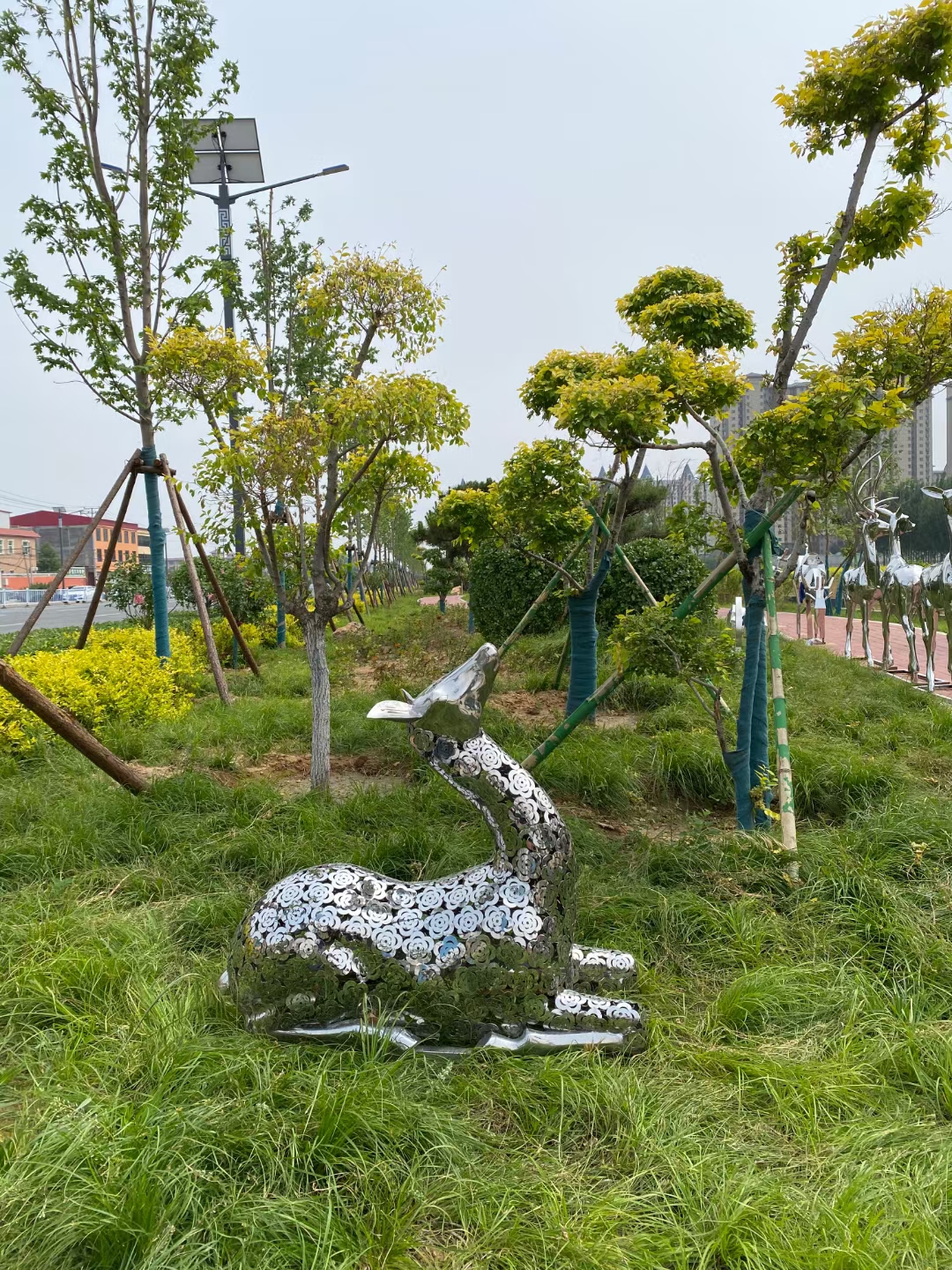 不銹鋼動物雕塑圖片/不銹鋼動物雕塑樣板圖 (3)