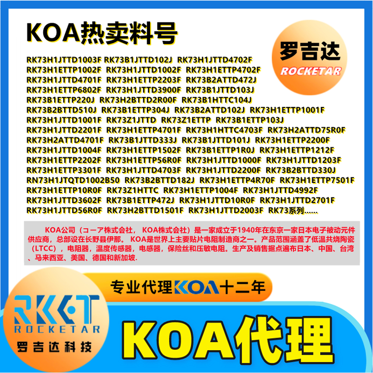 日本KOA電阻圖片/日本KOA電阻樣板圖 (4)