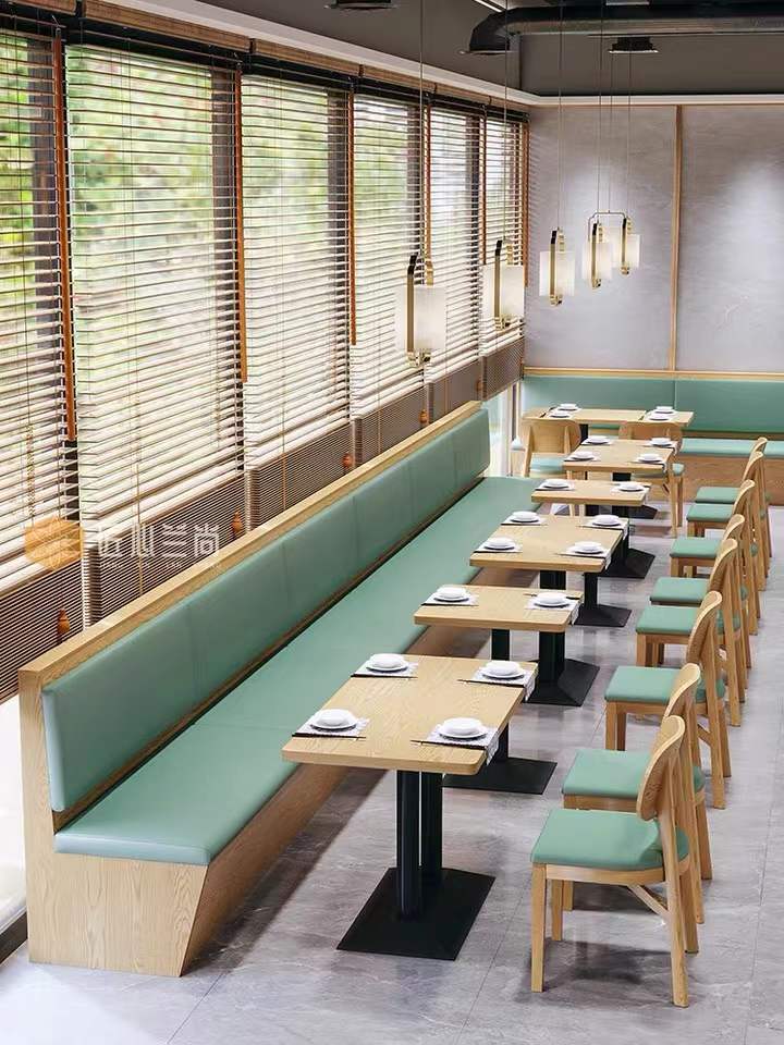 卡座沙發(fā)定制圖片/卡座沙發(fā)定制樣板圖 (3)