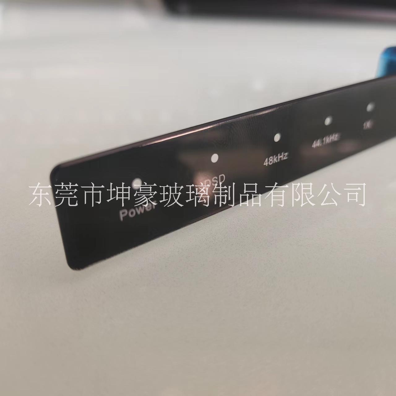 智能家电指示灯盖板玻璃定制图片