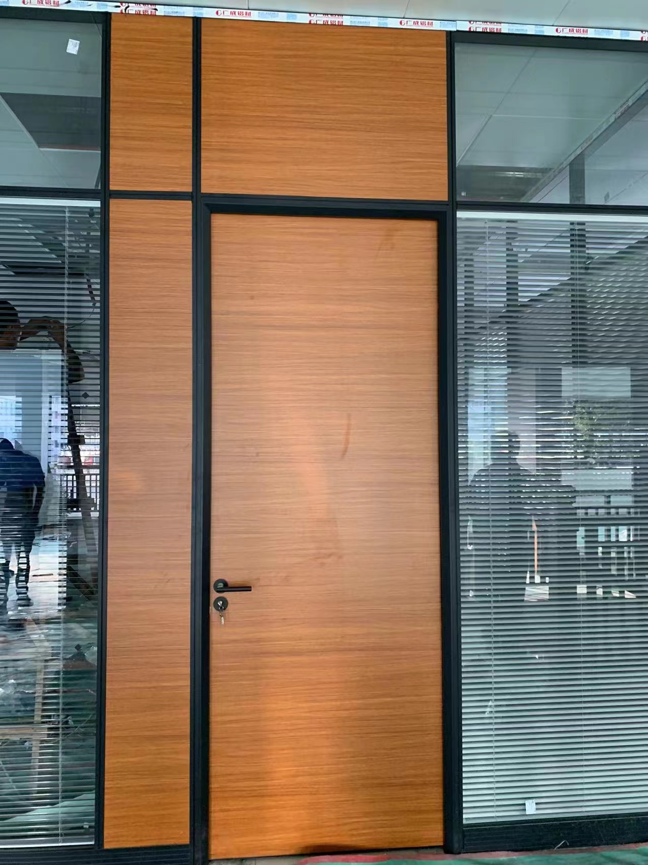 隔斷木門圖片/隔斷木門樣板圖 (2)