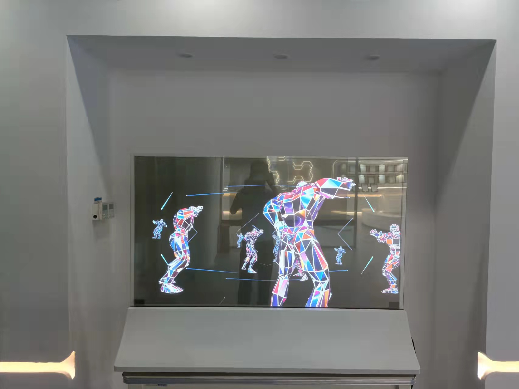 led透明顯示屏圖片/led透明顯示屏樣板圖 (1)