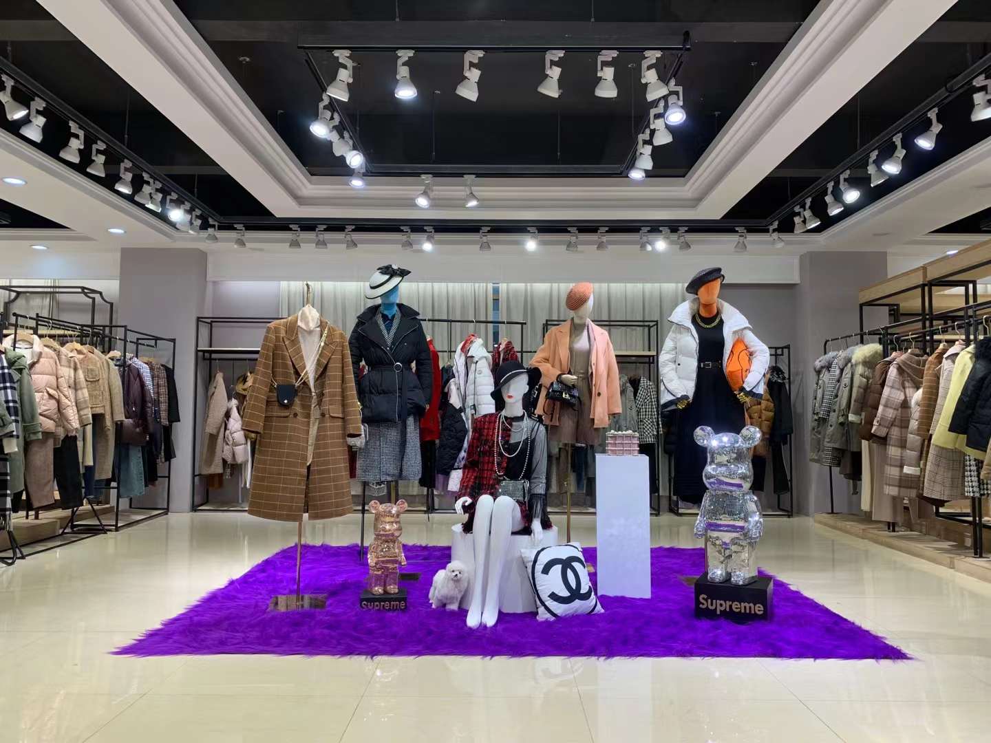 婉甸 2022冬專柜品牌折扣女裝尾貨庫存批發(fā)庫存服裝一手貨源