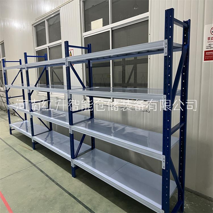 河南貨架廠 鄭州貨架廠 貨架批發(fā) 中型貨架 標(biāo)準(zhǔn)貨架2000*600*2000/4層 230元一組