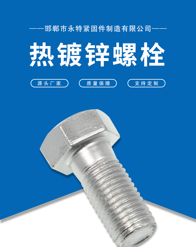 熱鍍鋅螺栓圖片/熱鍍鋅螺栓樣板圖 (1)