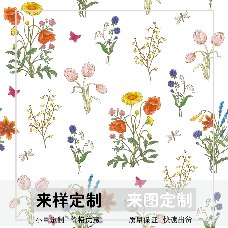 雪紡面料印花圖片/雪紡面料印花樣板圖 (4)