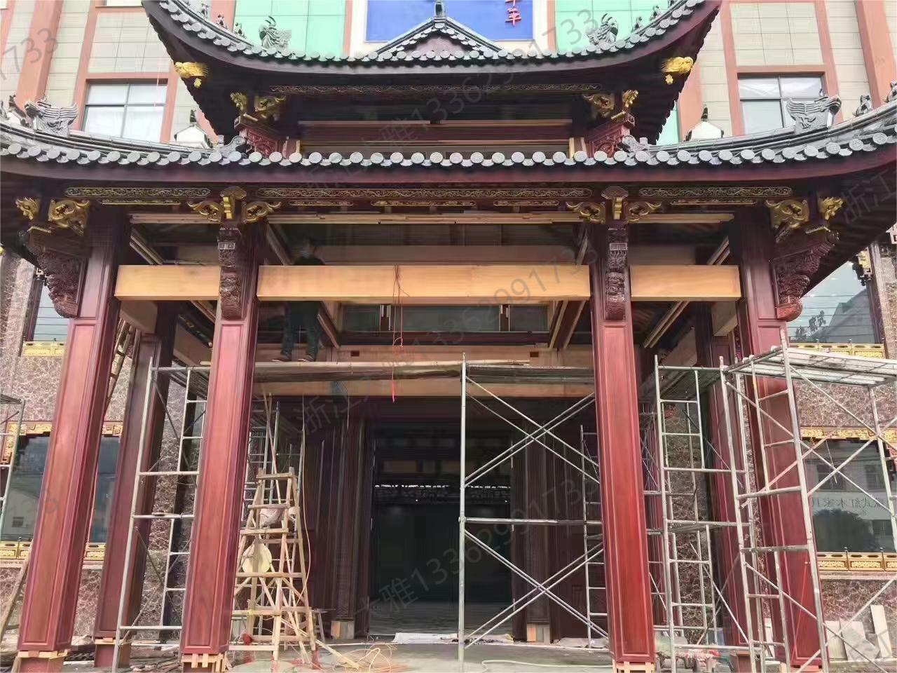 浙江仿古建筑厂家_找哪家公司_联系电话【浙江大雅建筑装饰工程有限公司】图片