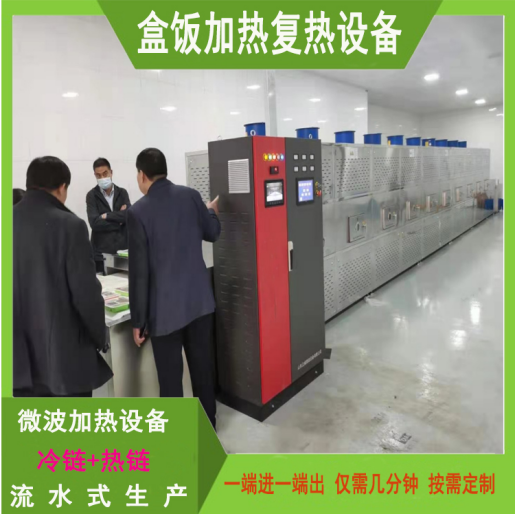 沃斯特隧道式微波飯盒加熱設(shè)備全自動一體化機(jī)器微波烘干機(jī)器定制
