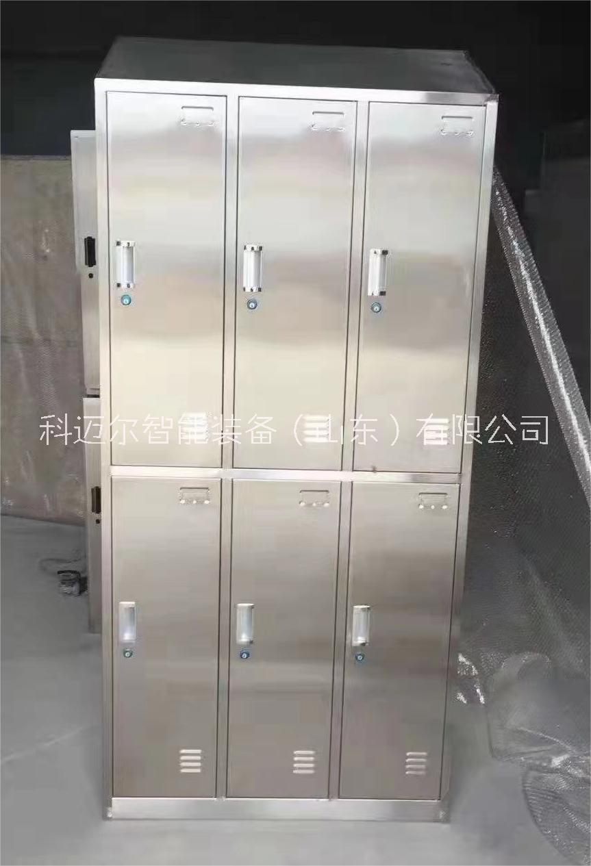 净化车间304不锈钢更衣柜员工储物柜可定制  员工更衣柜图片