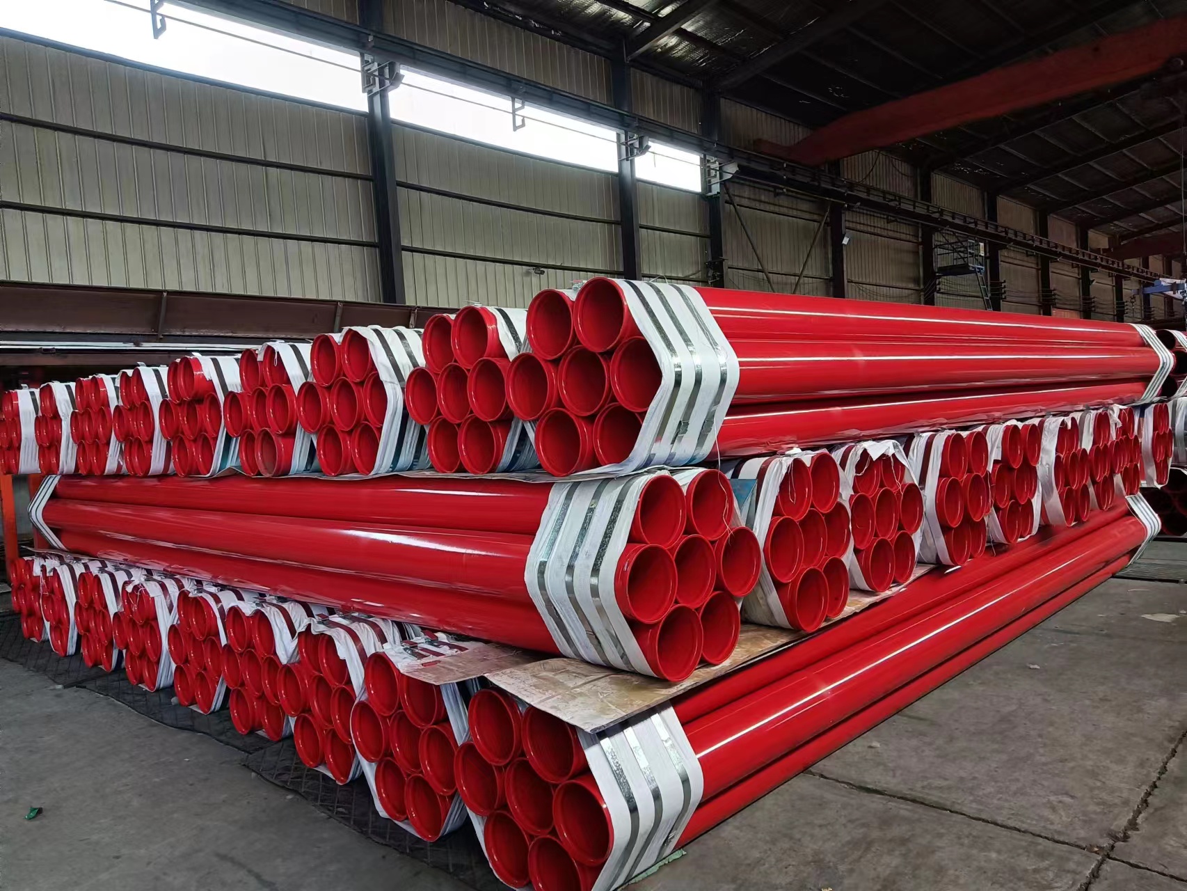 消防用涂塑鋼管的用途圖片