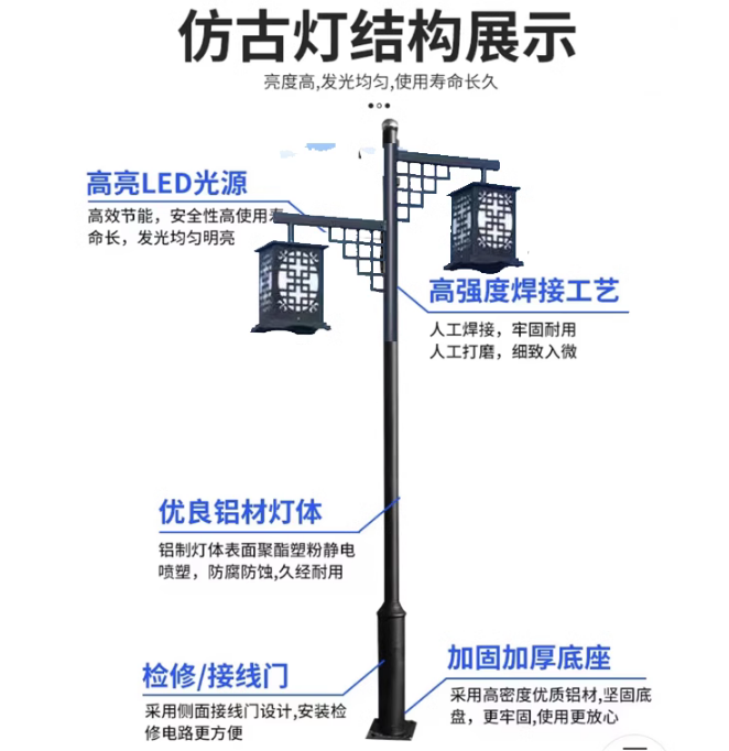 太陽能道路燈圖片/太陽能道路燈樣板圖 (2)